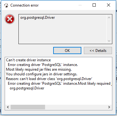 Make DBeaver work2
